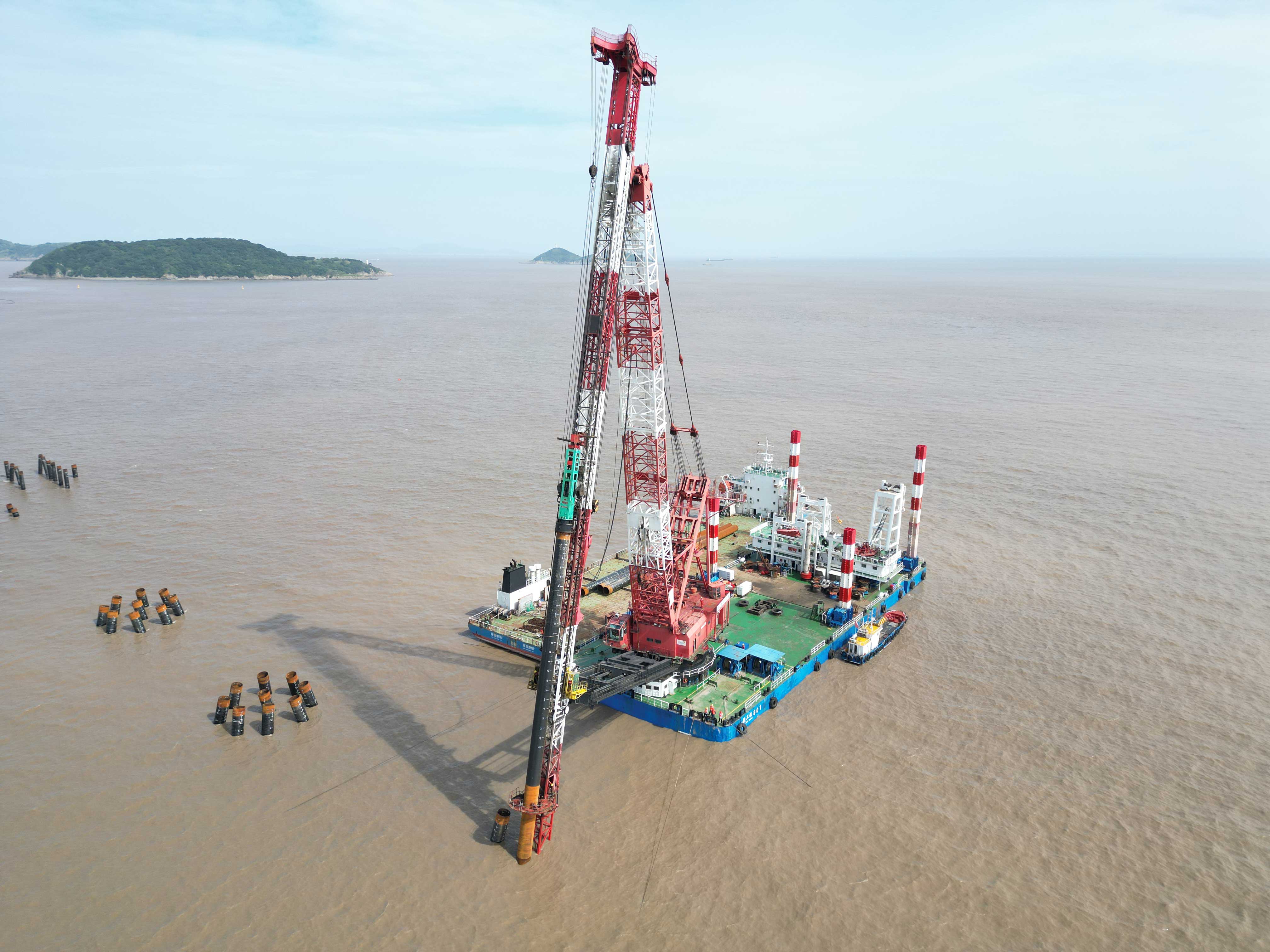 hydraulic piling hammer